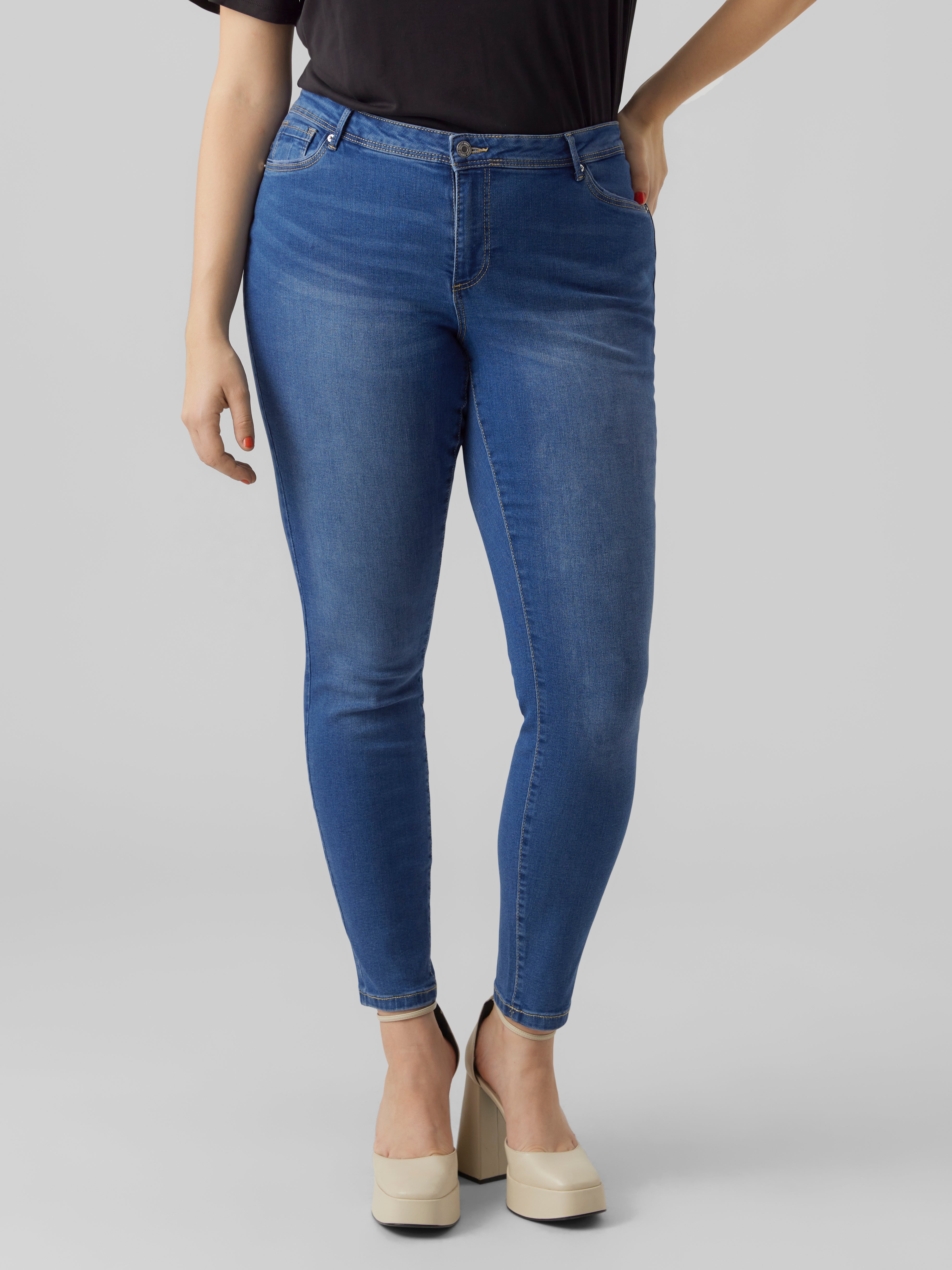 VERO MODA® VMCFANYA Mid rise Slim Fit Jeans