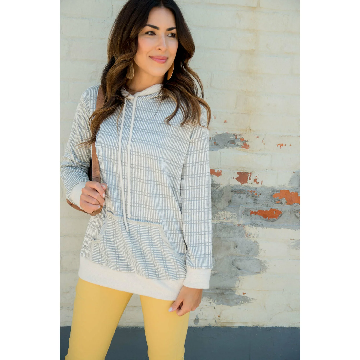 Double Striped Hoodie
