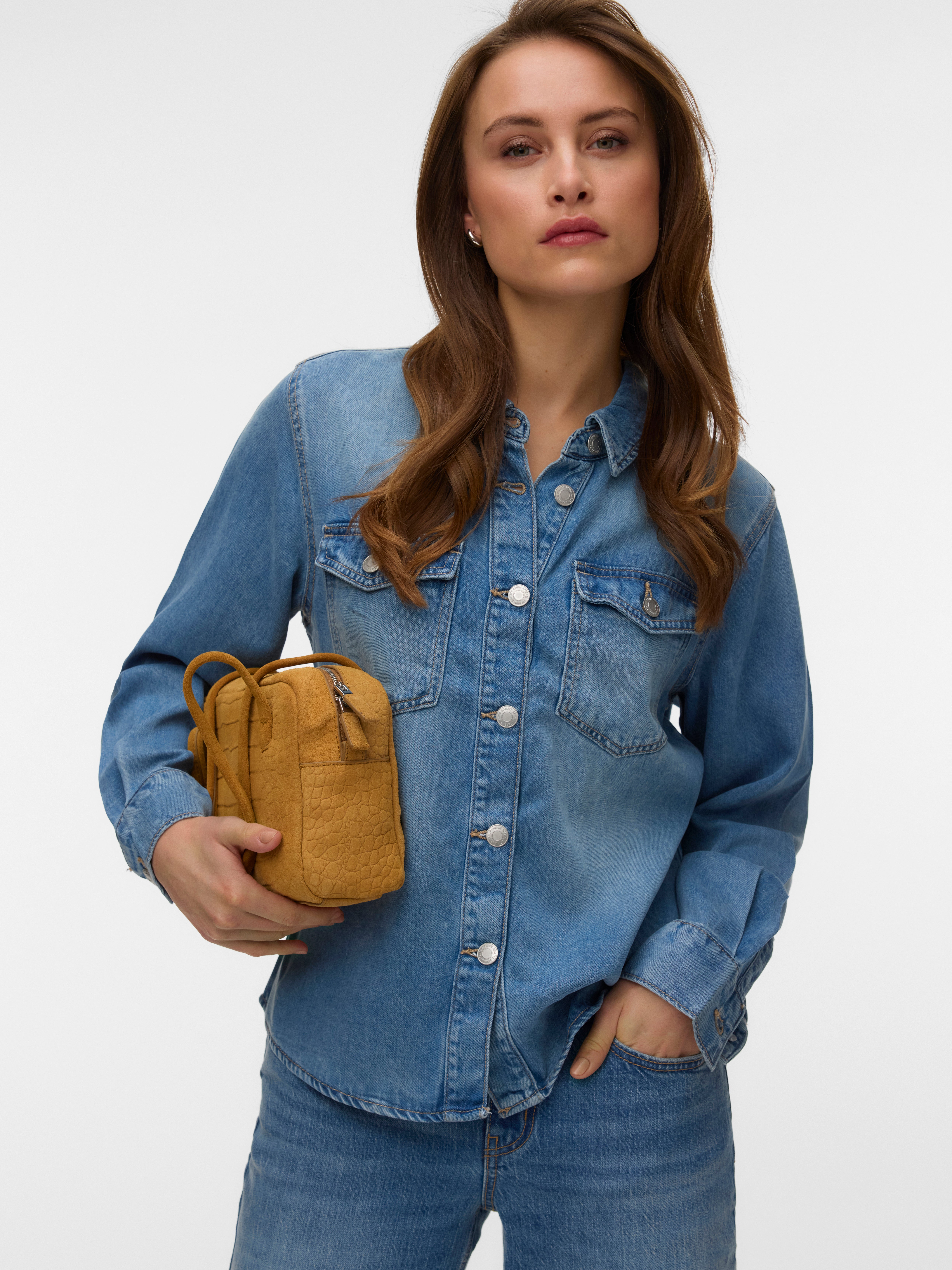 VERO MODA® VMCAMILLA Denim shirt
