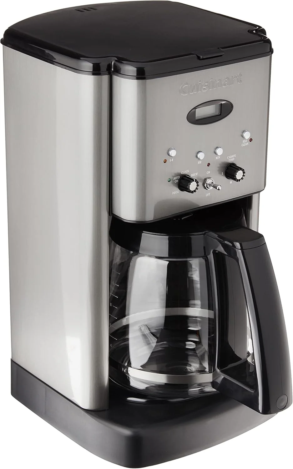 Cafetière programmable Cuisinart DCC-1200P1 Brew Central 12 tasses, carafe, chrome brossé