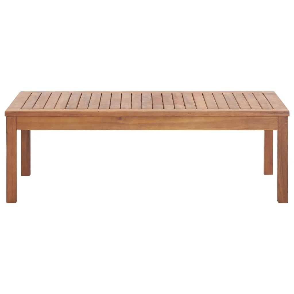 vidaXL Garden Sofa Set Warm Brown Solid Acacia wood Medium Durable
