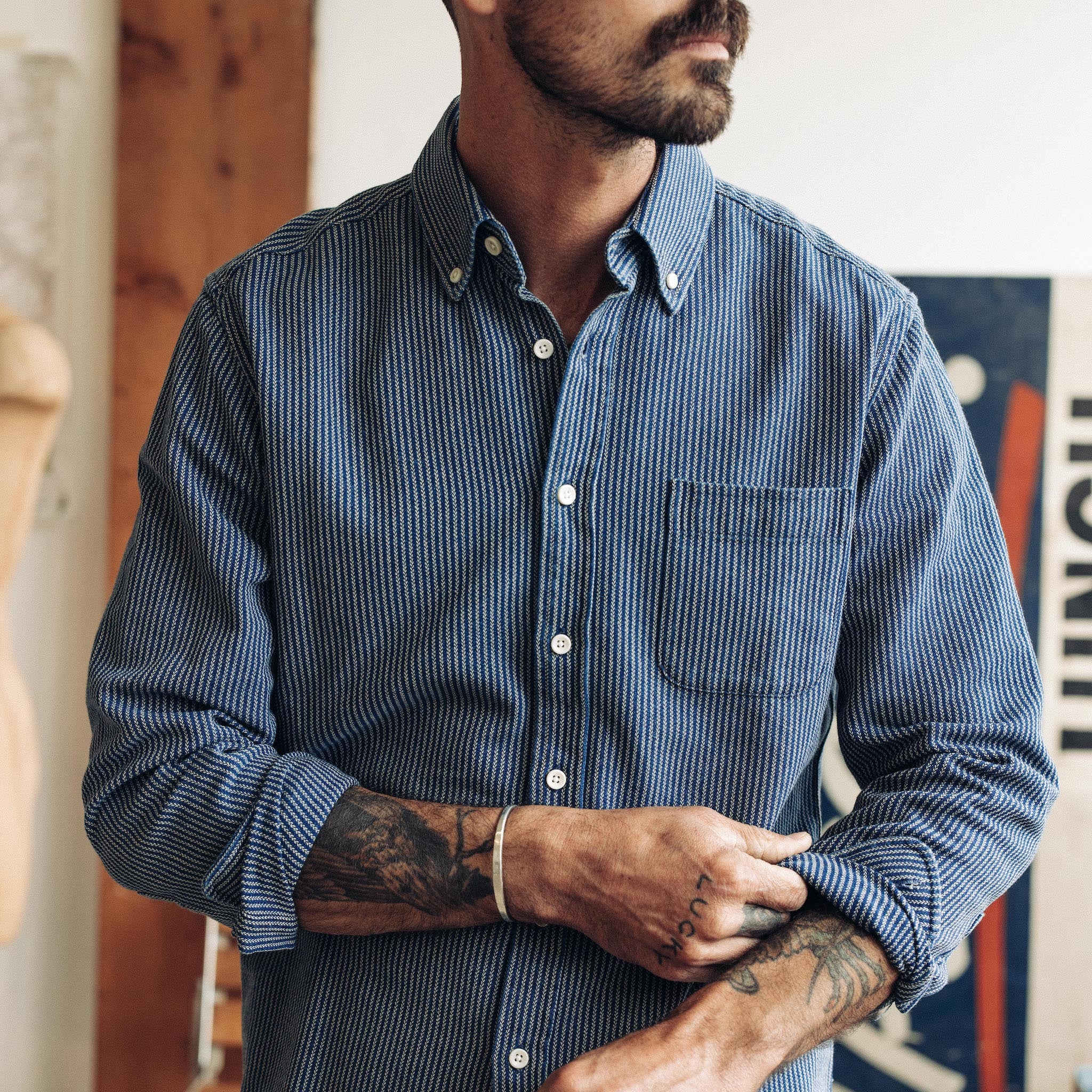 Le Jack en indigo cordé