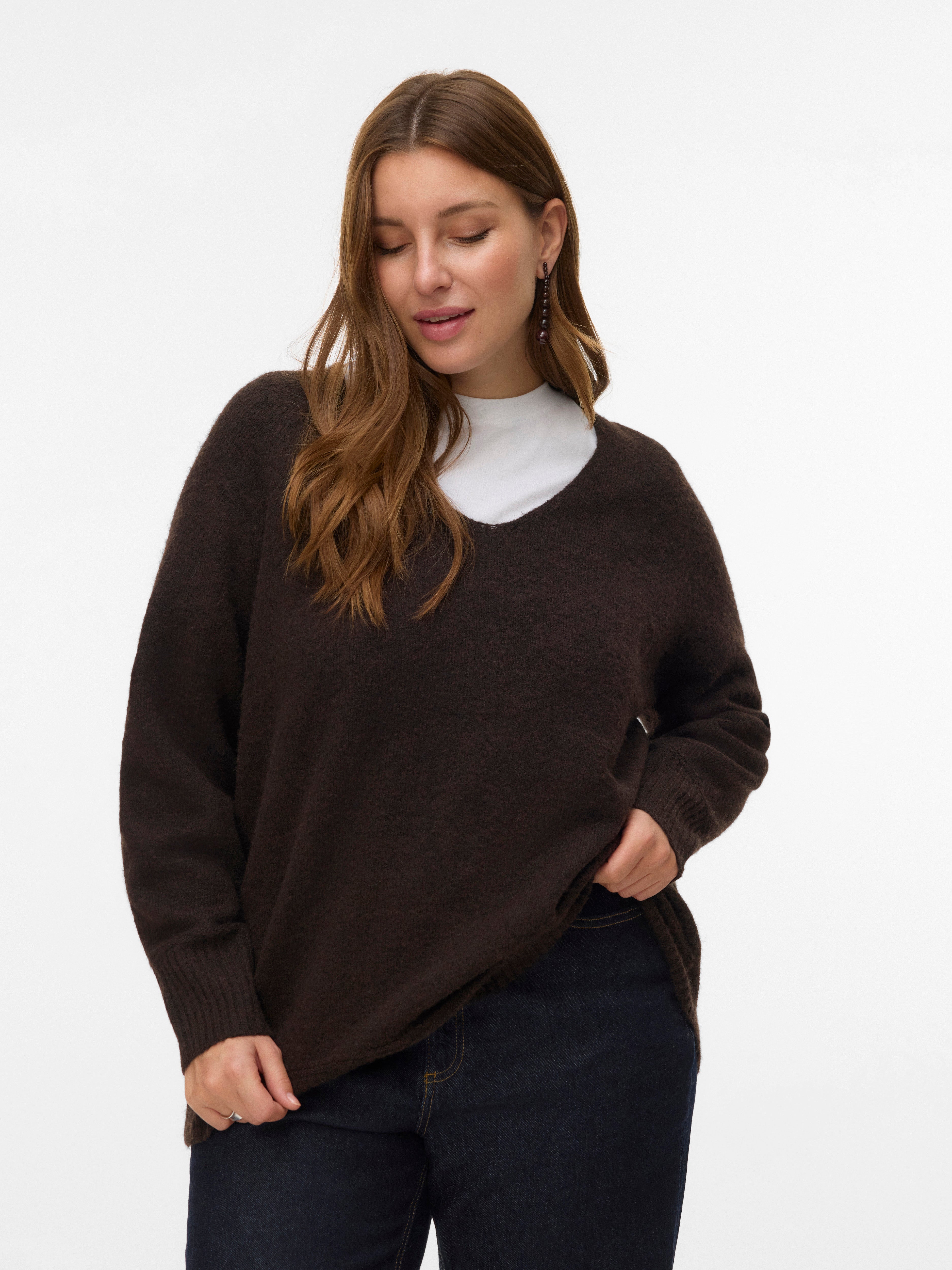 VERO MODA® VMCAQUARIUS Knitted pullover