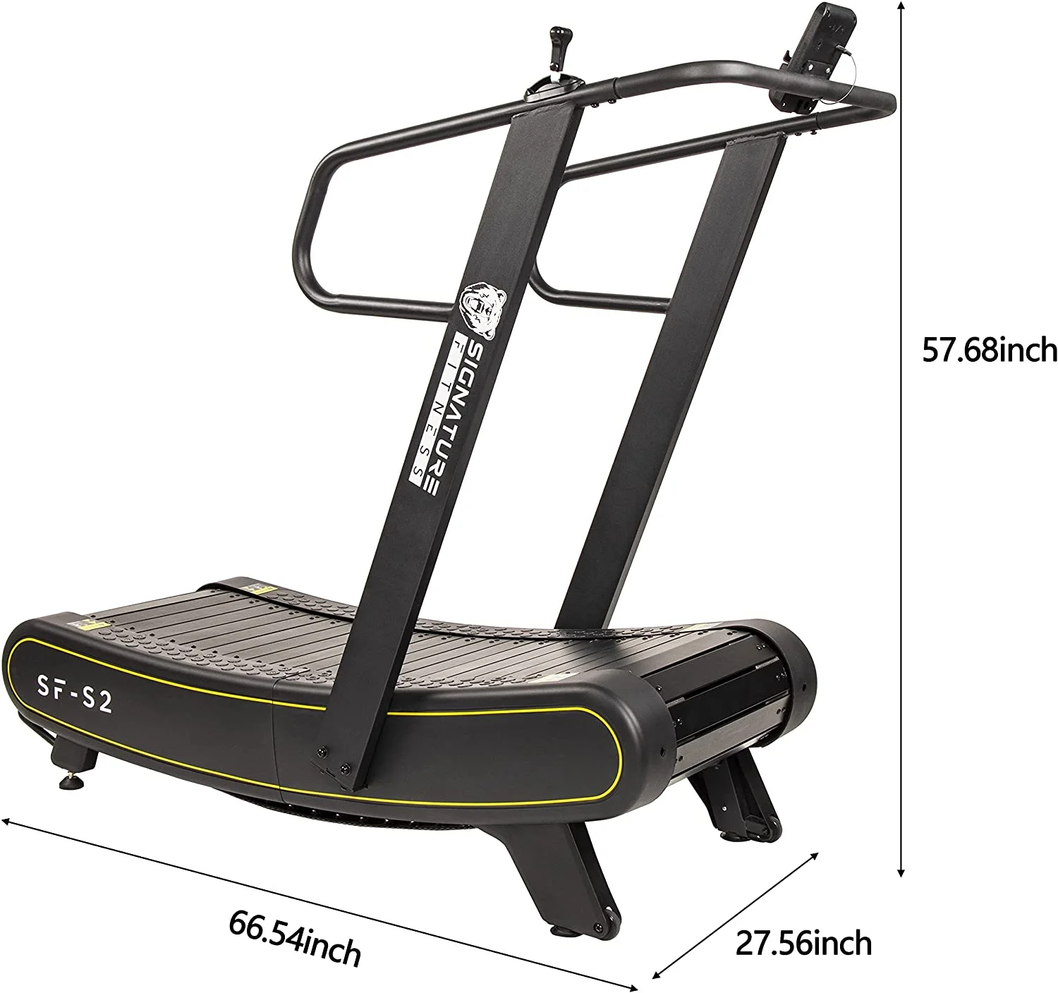 SF-S2 Sprint Demon Motorless Curved Sprint Treadmill with Adjustable Levels of Resistance 300 lb Capacity - Image 5