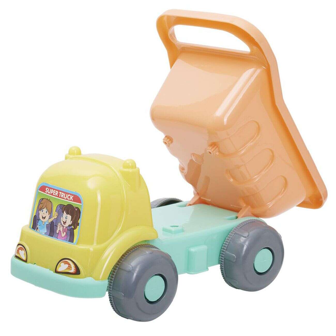 Set jeu de plage Funky camion râteau pelle
