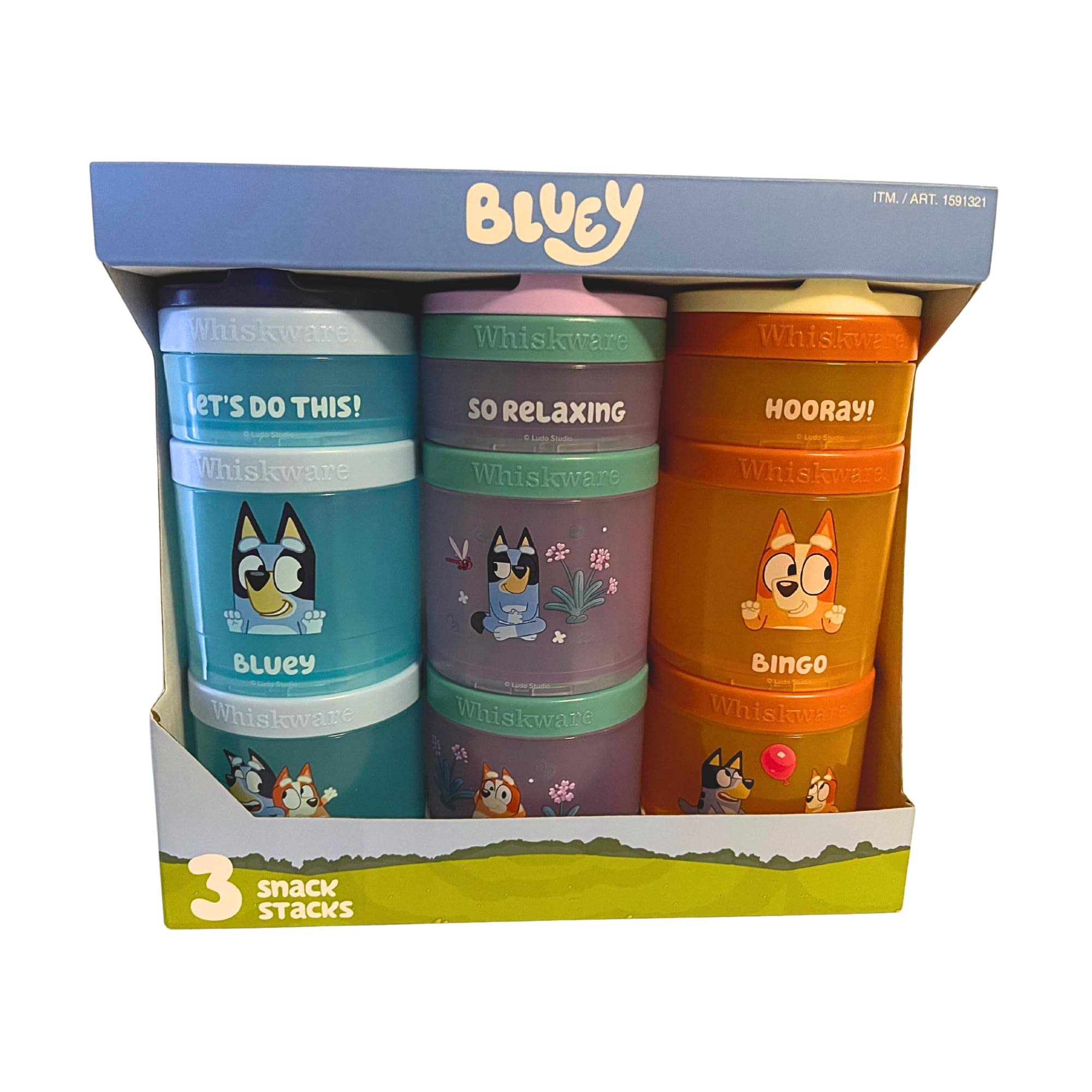 Whiskware Other | Bluey Snack Containers Bnib | Color: Blue | Size: 6m+ | Pm-71827881's Closet
