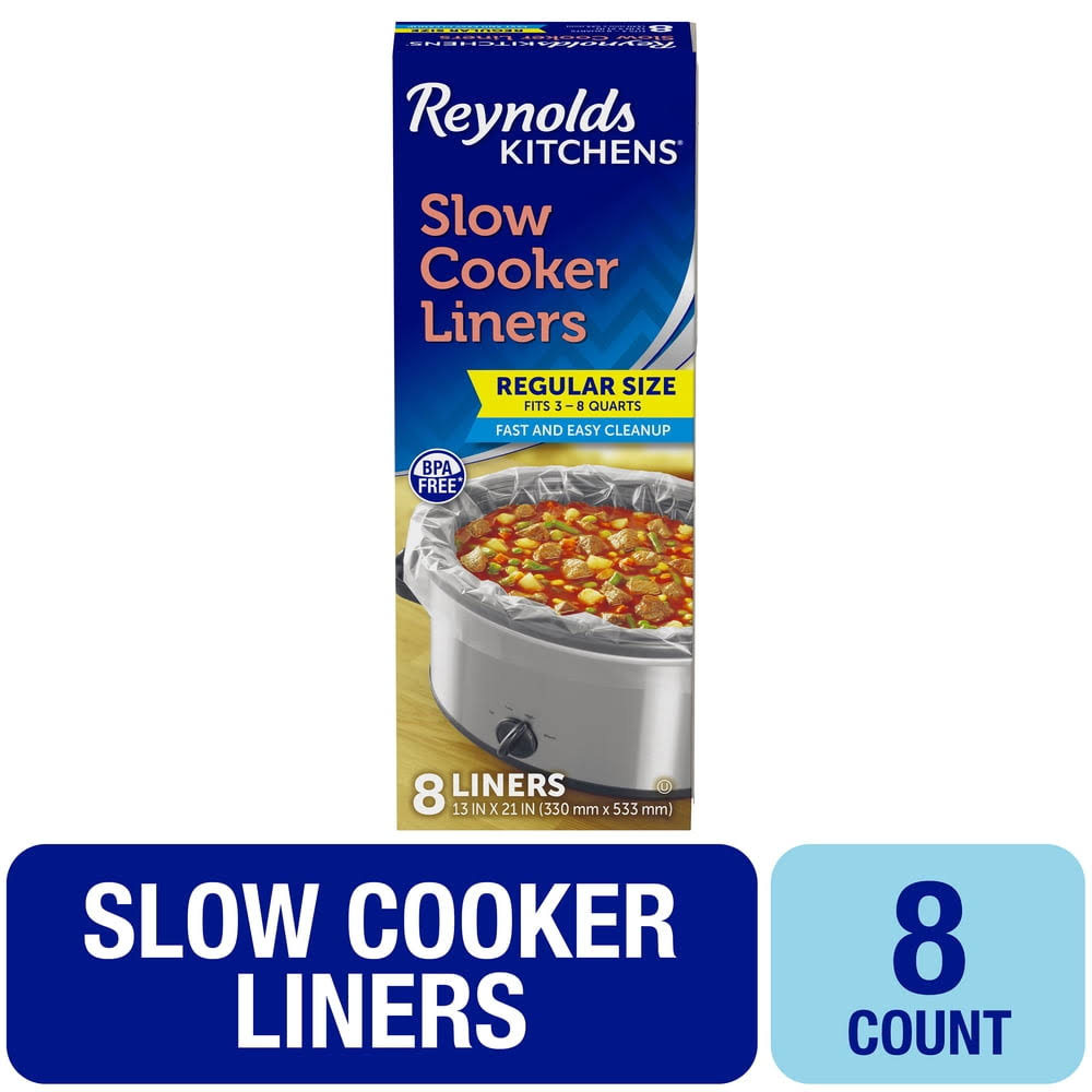 Reynolds Kitchens Slow Cooker Liners, Regular Size - 8 liners