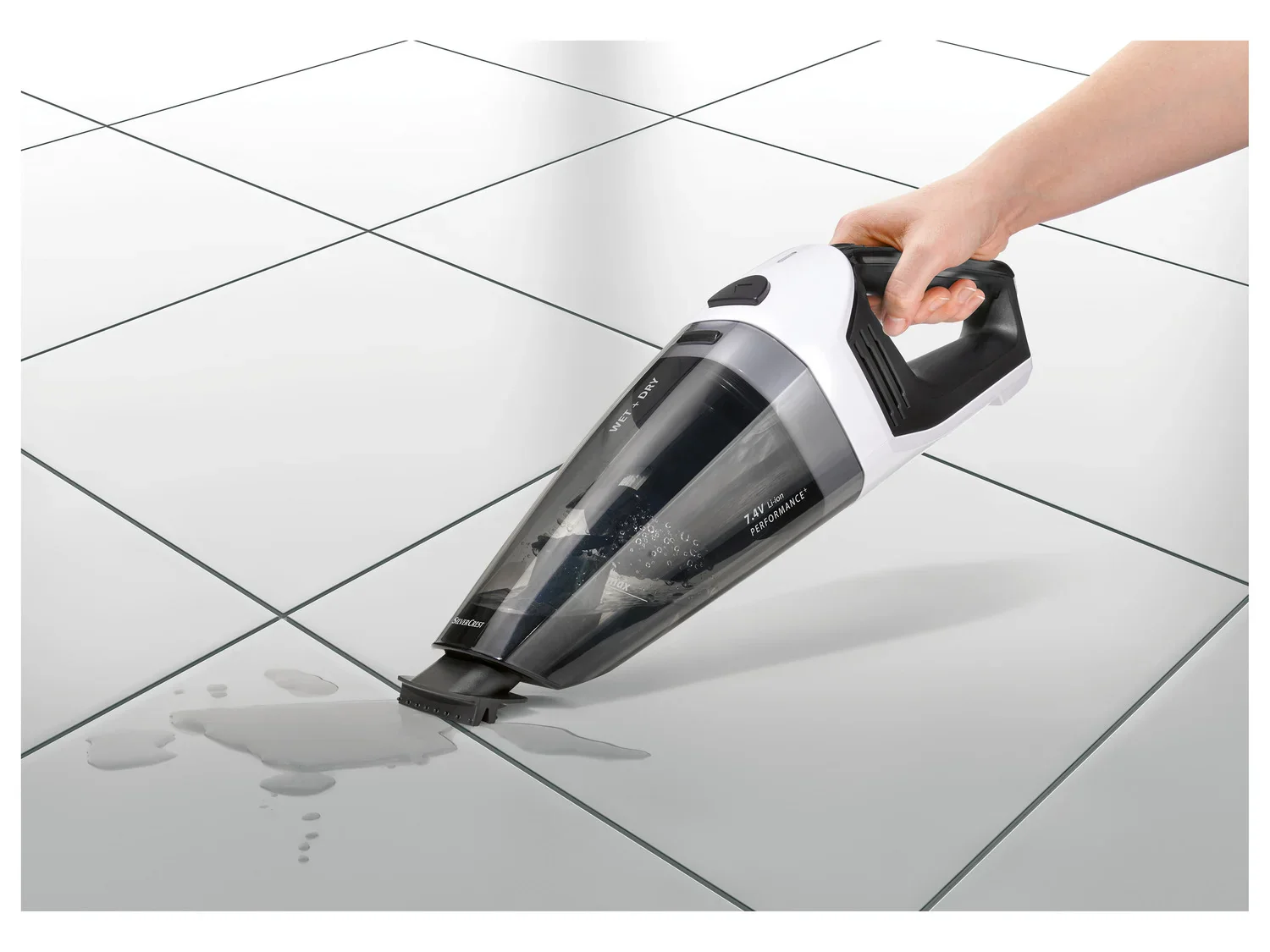SILVERCREST Aspirateur  main sans fil SAS 7.4 LI F4