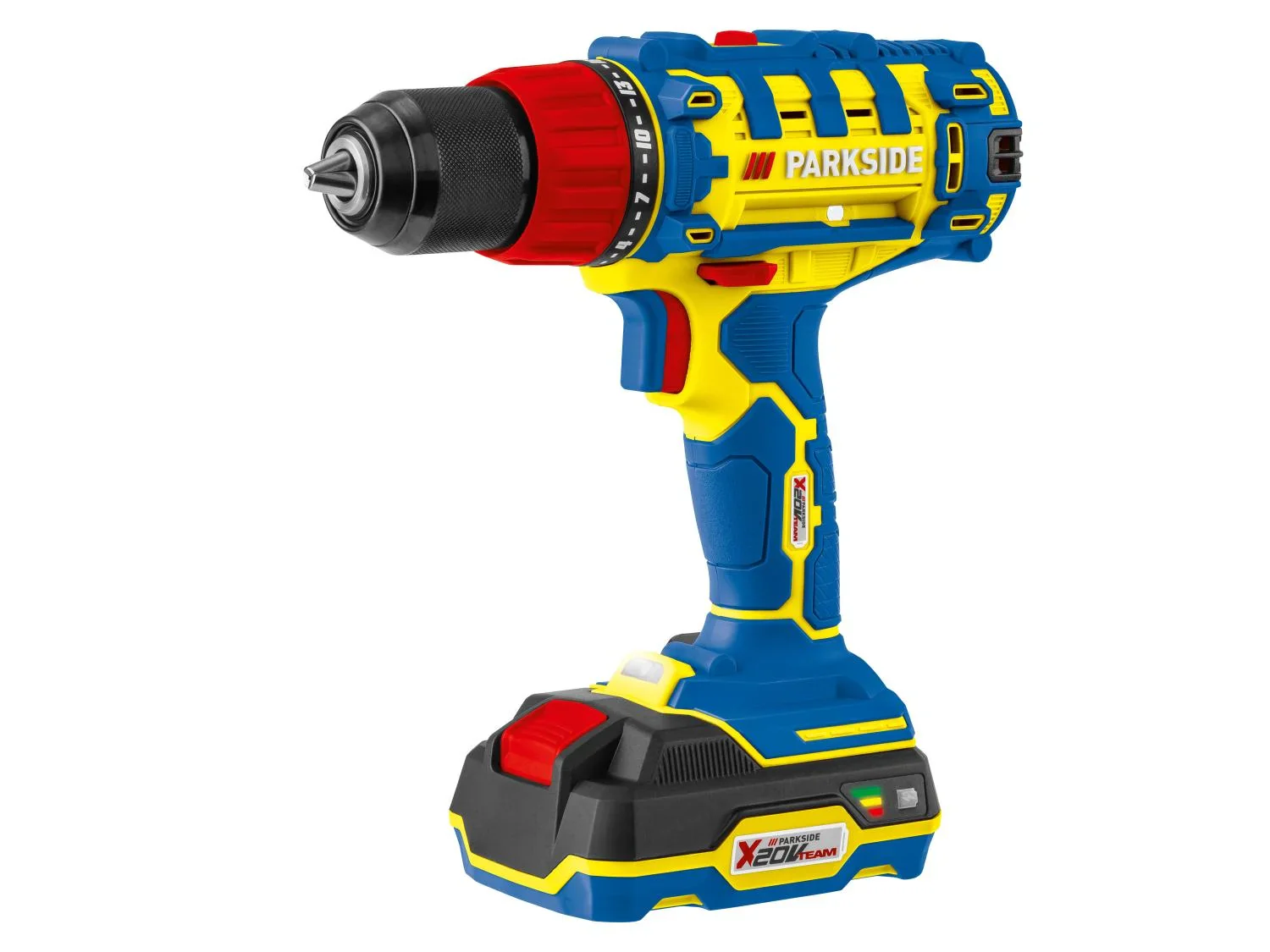 PARKSIDE Set perceuse-visseuse sans fil + batterie + chargeur, 20 V, dition anniversaire LIDL