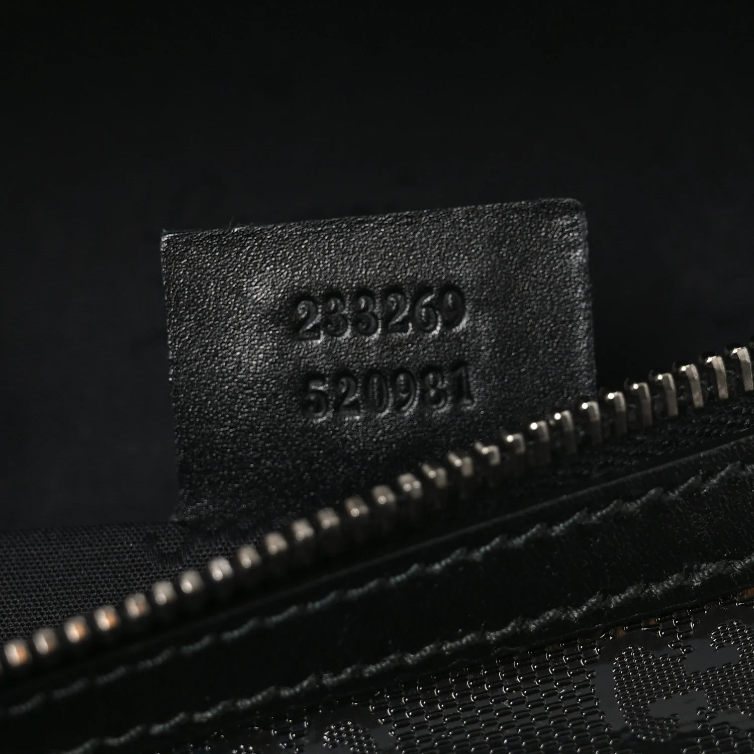 Imprime Monogram Belt Bag Black