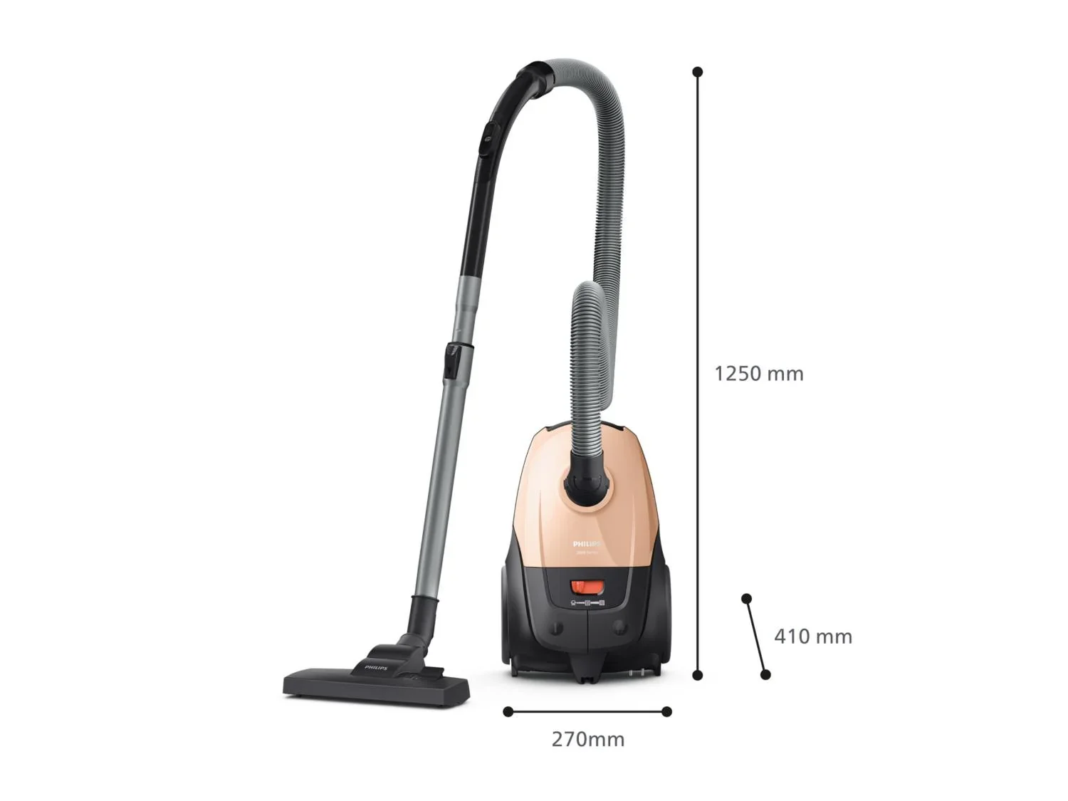PHILIPS Aspirateur avec sac Srie 2000, 850 W