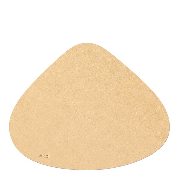 Sea Shell bordbrikke 47x37 cm beige