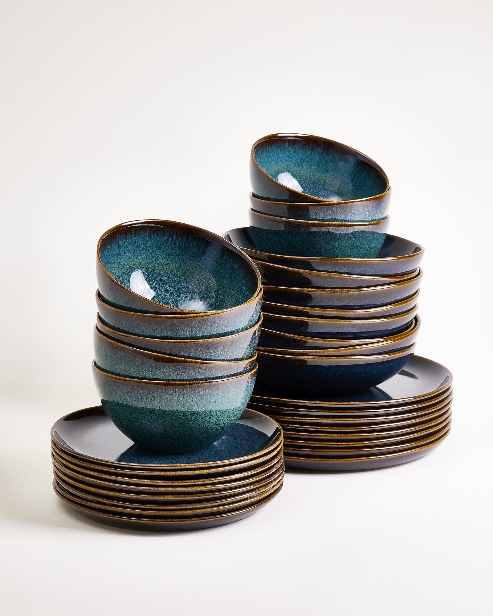 MELIDES - TABLEWARE SET OCEANBLUE 32 PIECES