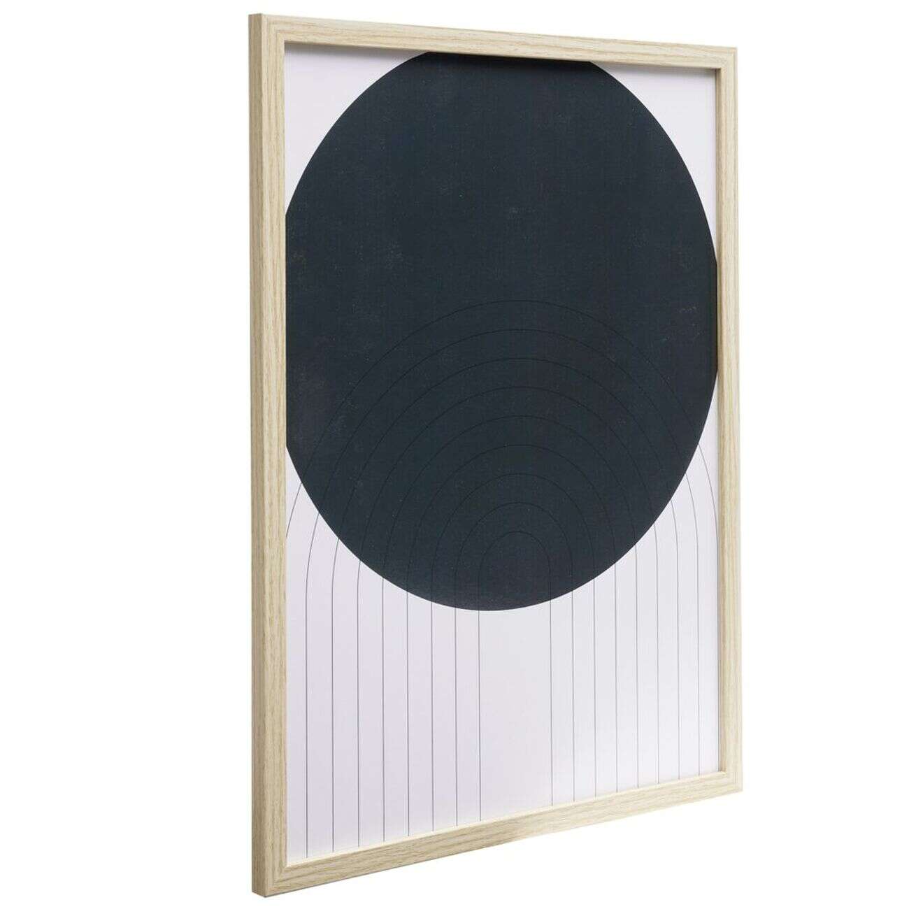Cadre décoratif en bois MDF et papier 30x40cm (2 modèles)