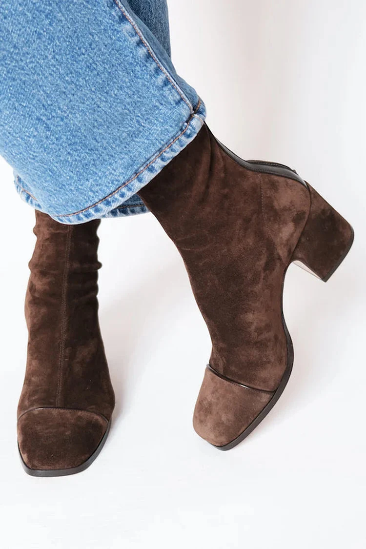 Bottes à talons élégantes