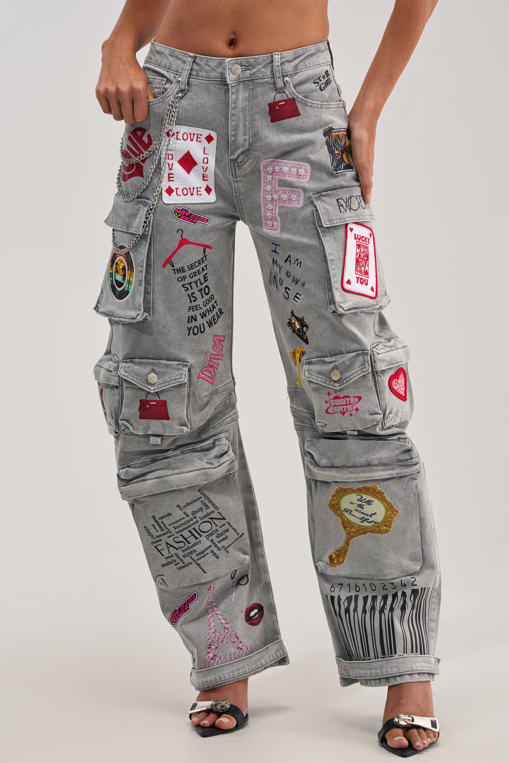 RAJ CARGO DENIM - Akira Store