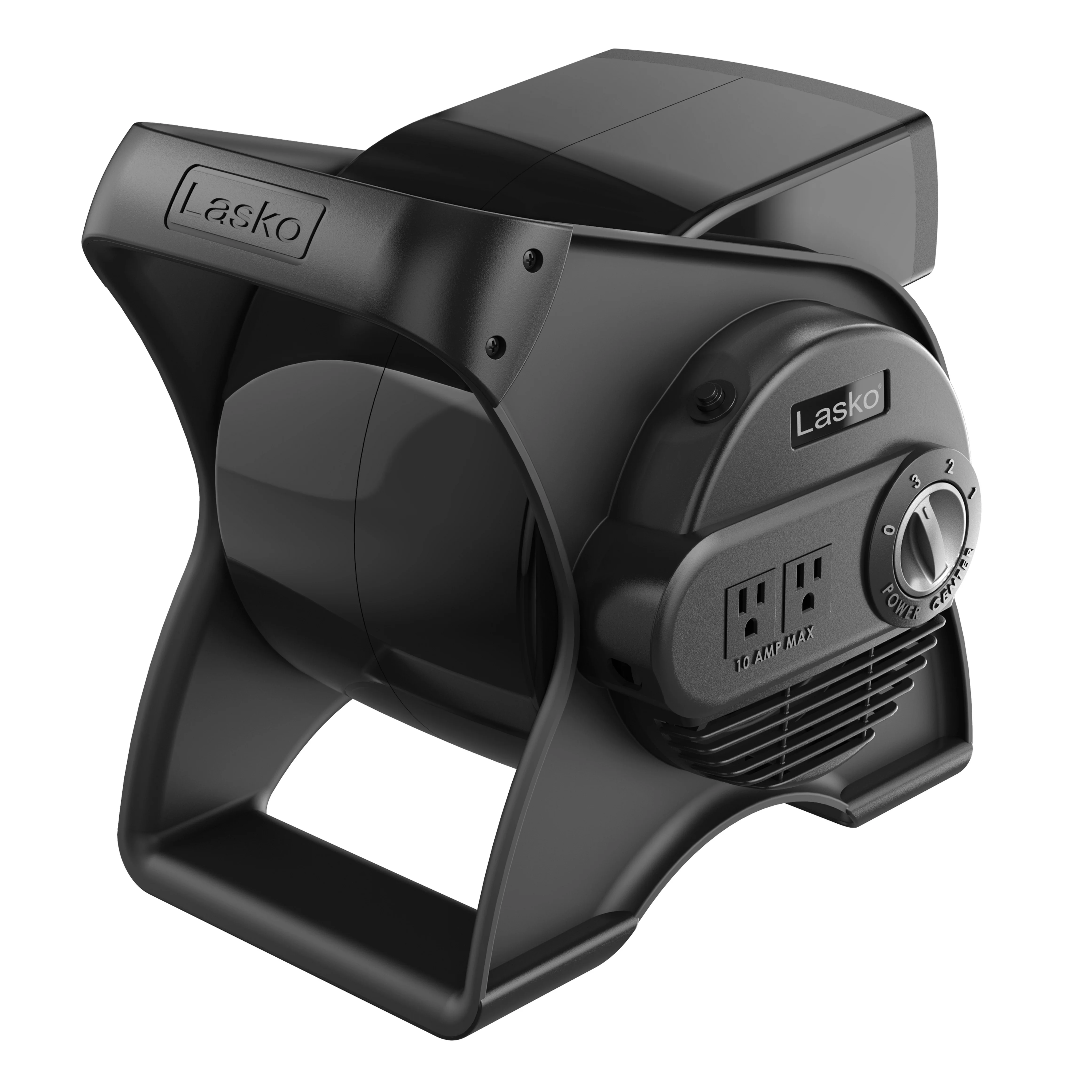 Pivoting Pro 12" 3-Speed Rotating Head Free Standing Blower Fan, 289 CFM, Black, U12104(Blower Fan Motor) - Image 7