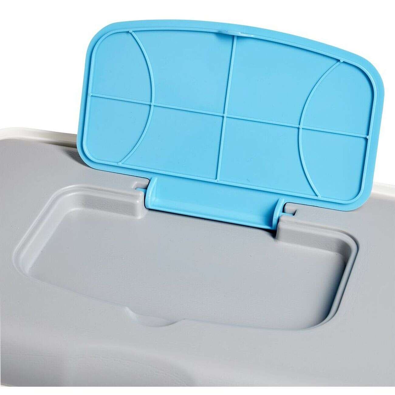 Lot de 3 glacières 25/4,5/2L plastique bleu