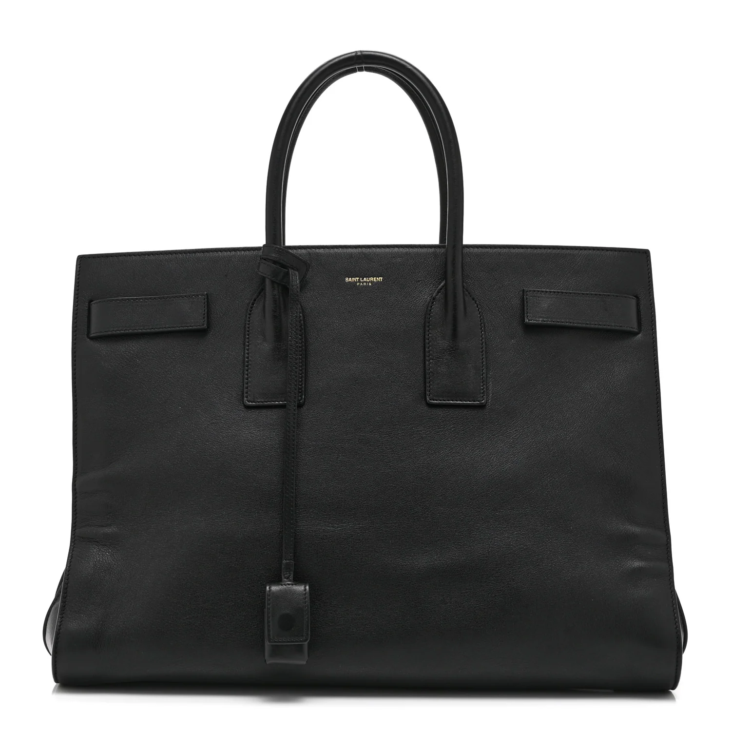 Calfskin Large Sac de Jour Carryall Black