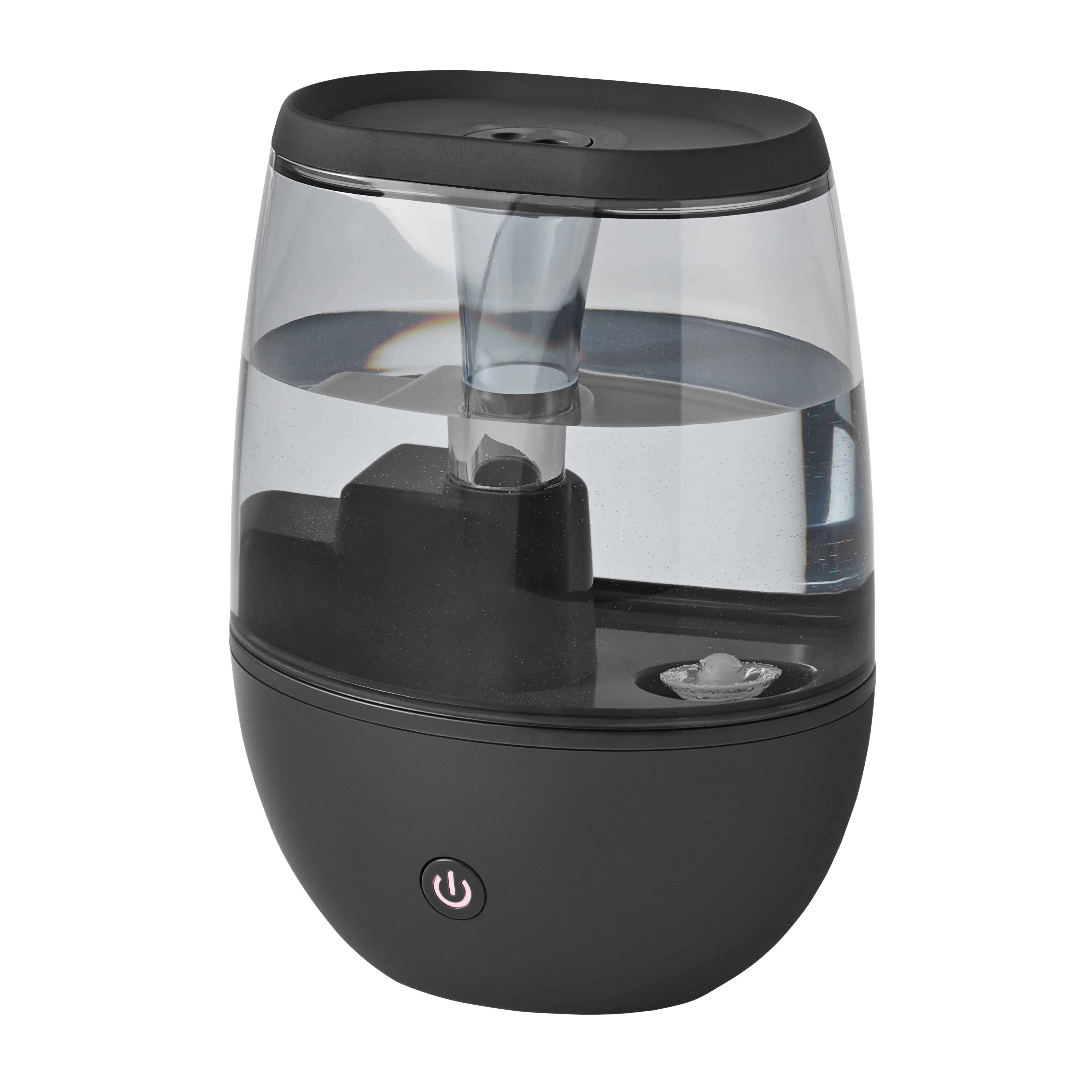 Mainstays HU00-19013B Black Ultrasonic Cool Mist Humidifier with Aroma - Each