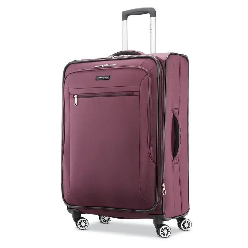 Plum Ascella X Large Spinner Checked Luggage | 0581-YRDHK - SAMSONITE OUTLET