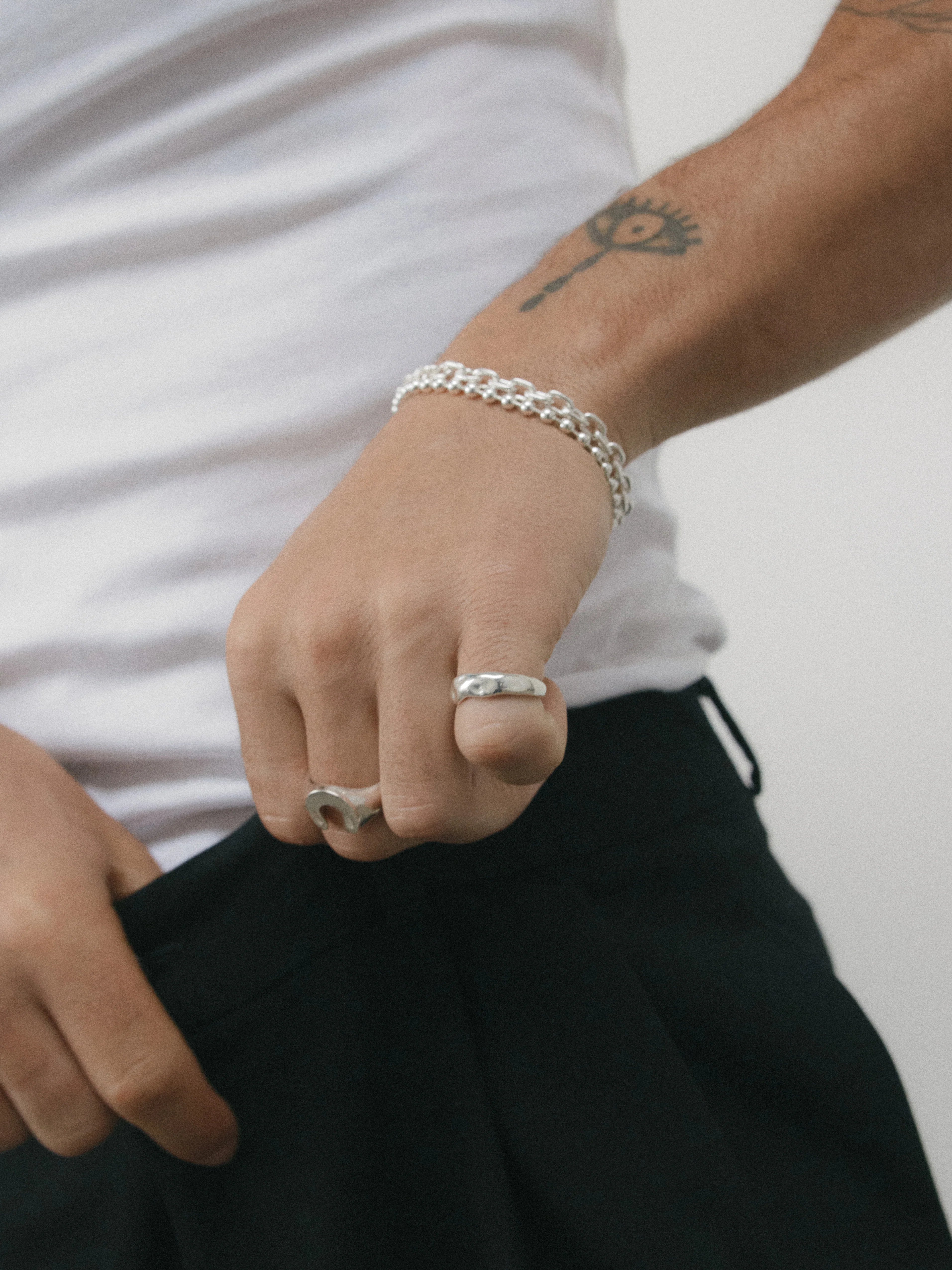 Levi Ring in Sterling Silver