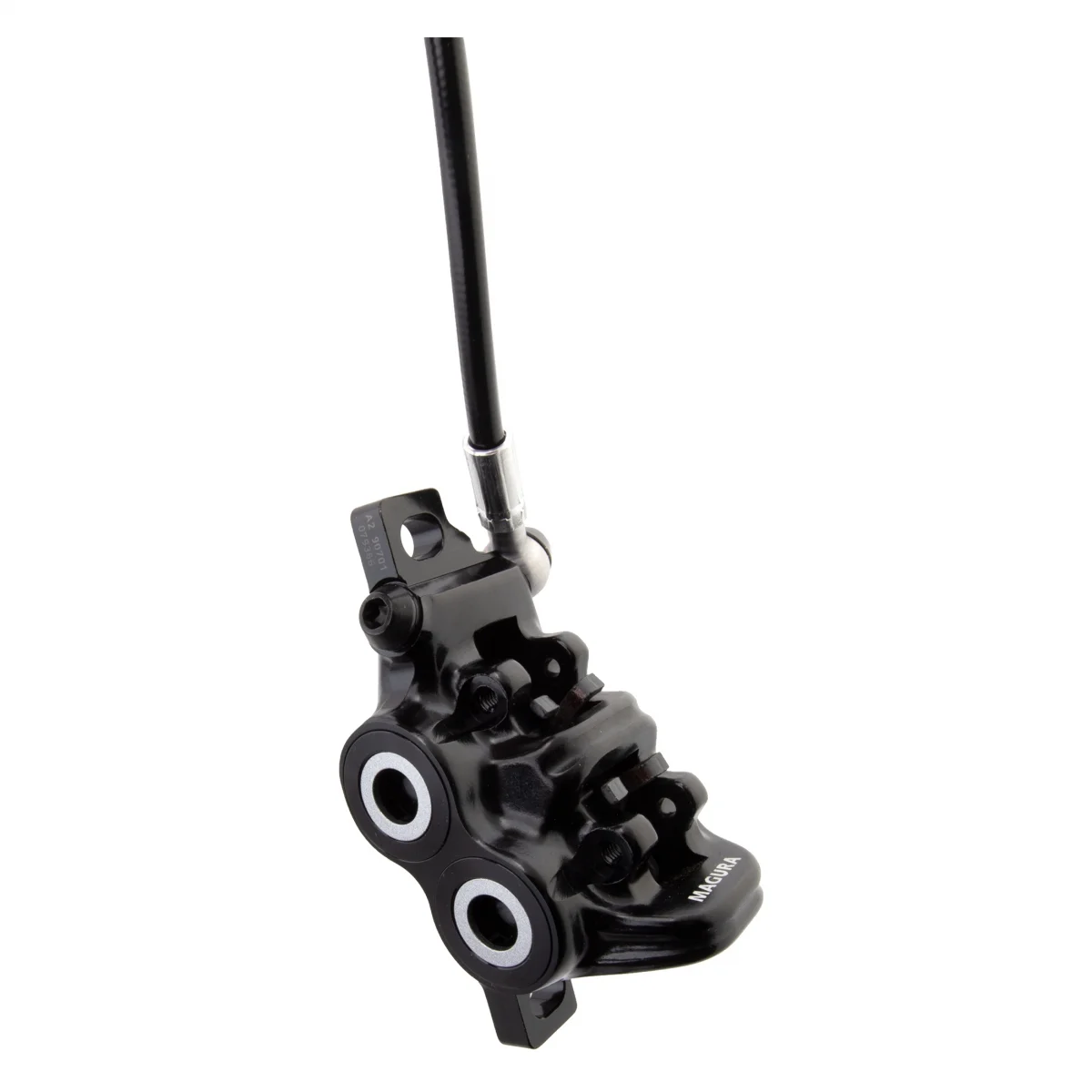 MT5 Disc Brake and Lever Front or Rear, Hydraulic, Post Mount, Black - Image 2