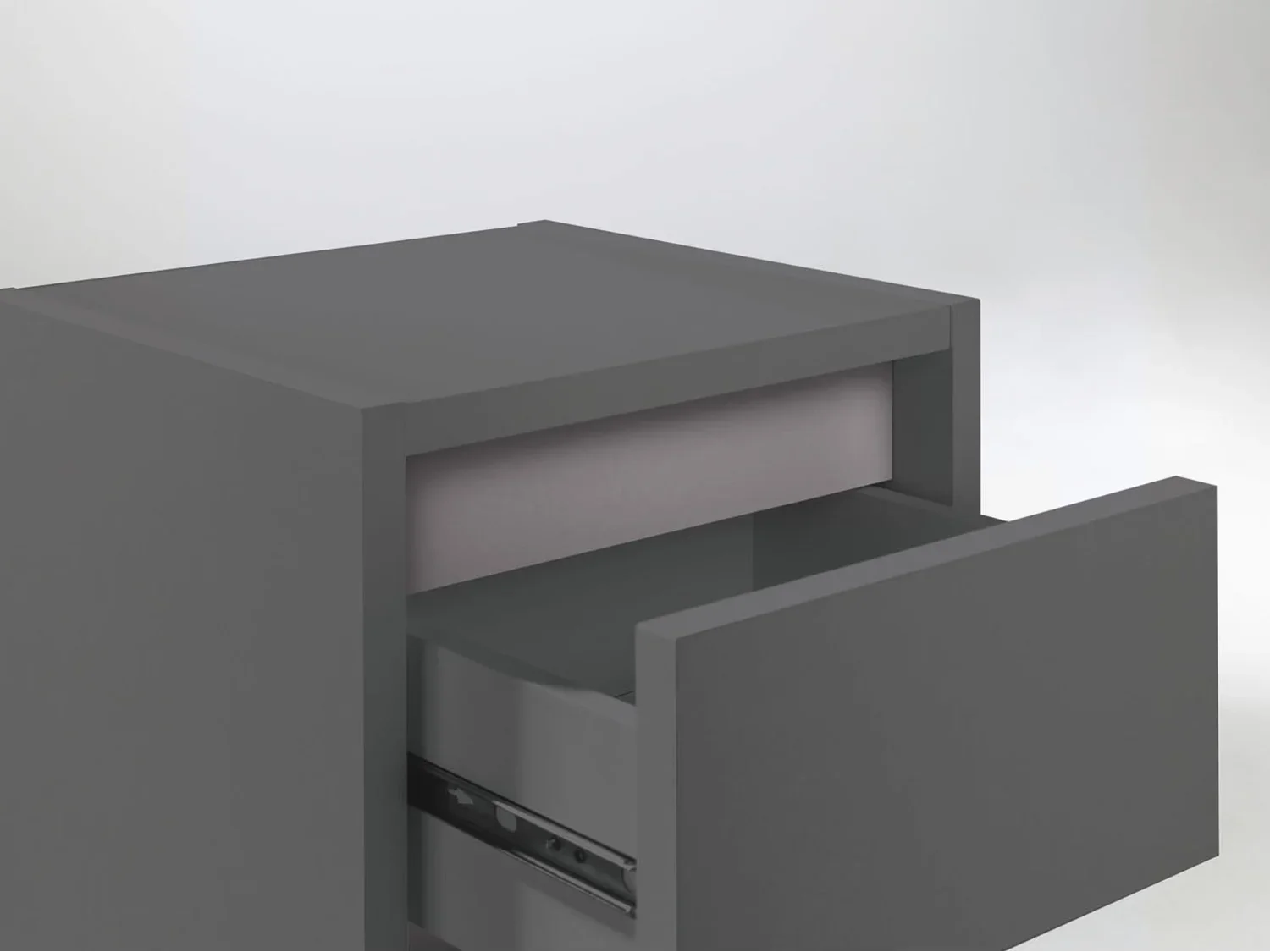 LIVARNO home Armoire latrale de salle de bains Oslo, 32 x 99 x 30 cm, anthracite