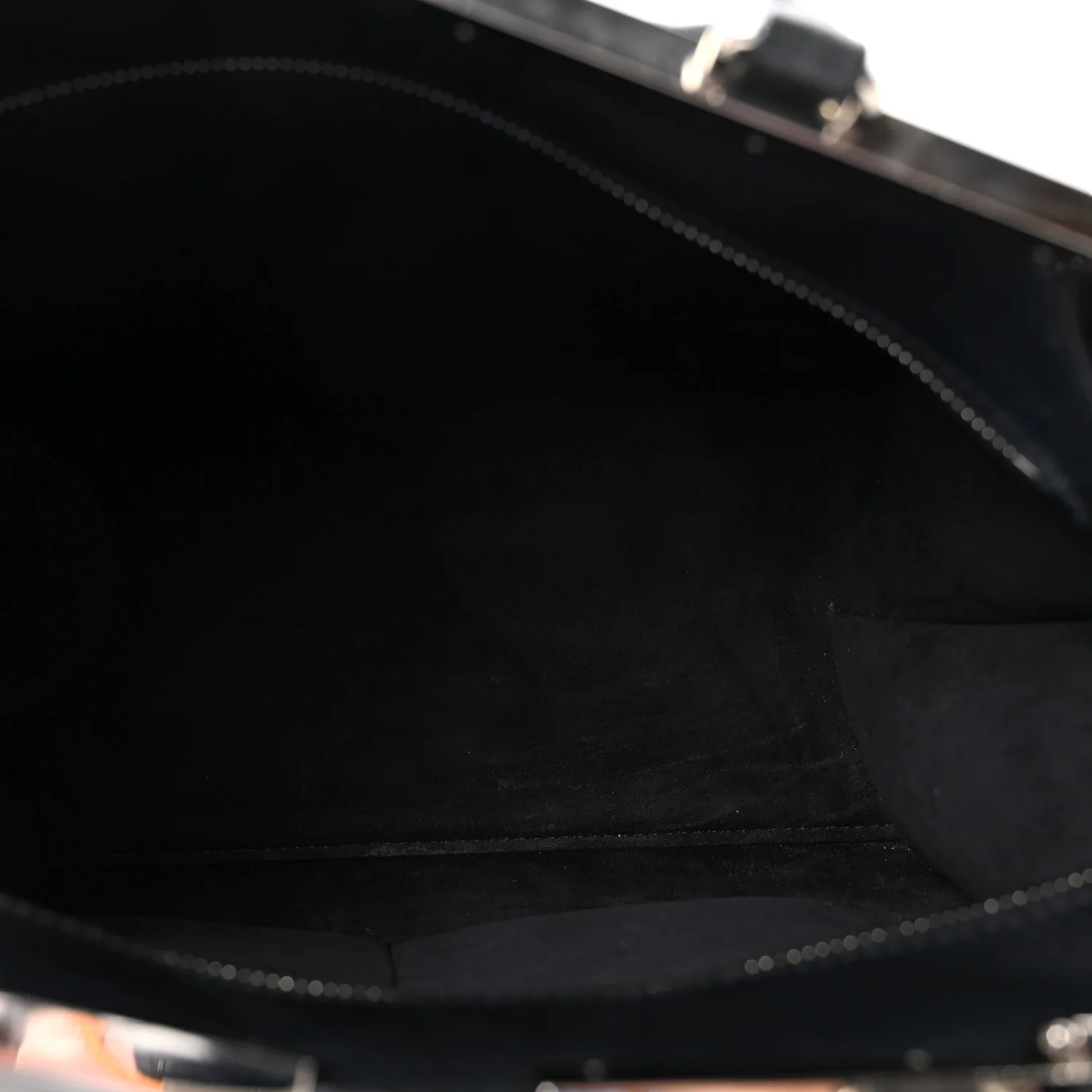 Vitello Dolce Shiny Nappa Petite 3Jours Tote Black