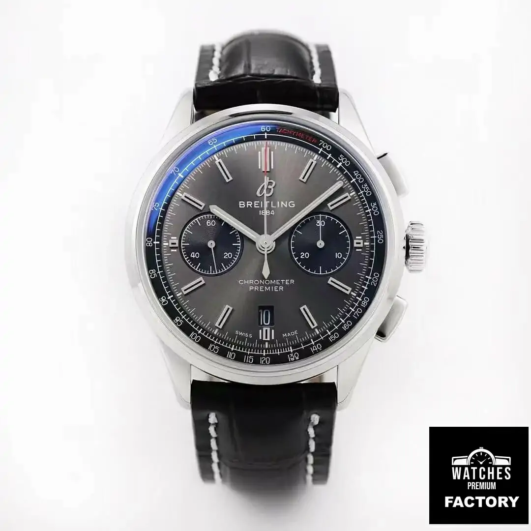 Breitling Premier B01 Chronograph AB0118221B1P1 GF Factory Black Strap