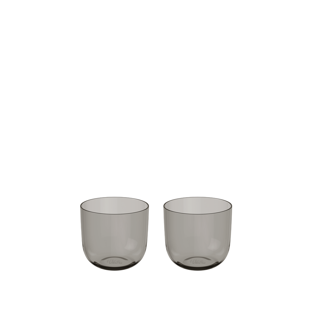 Like Glass Water glass - Grey, 6.8 oz, crystal glass