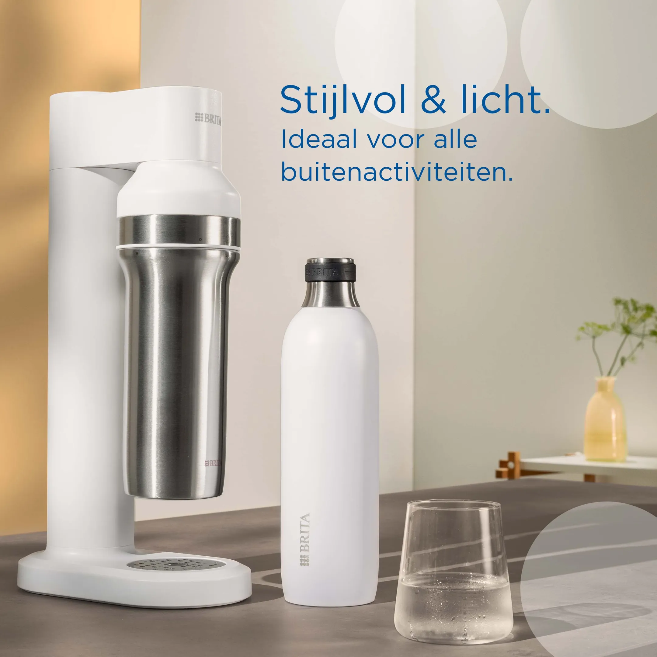 Brita SodaTRIO Bruiswatertoestel - Wit