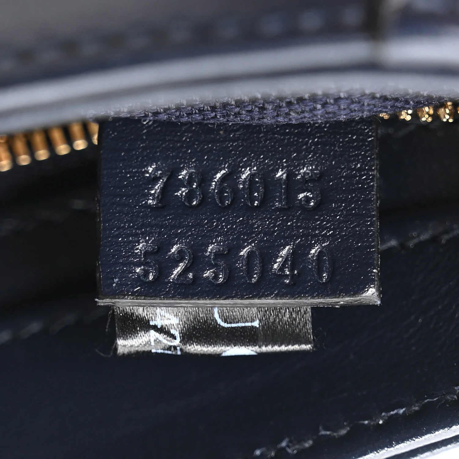 Denim GG Monogram Mini Moon Side Shoulder Bag Blue