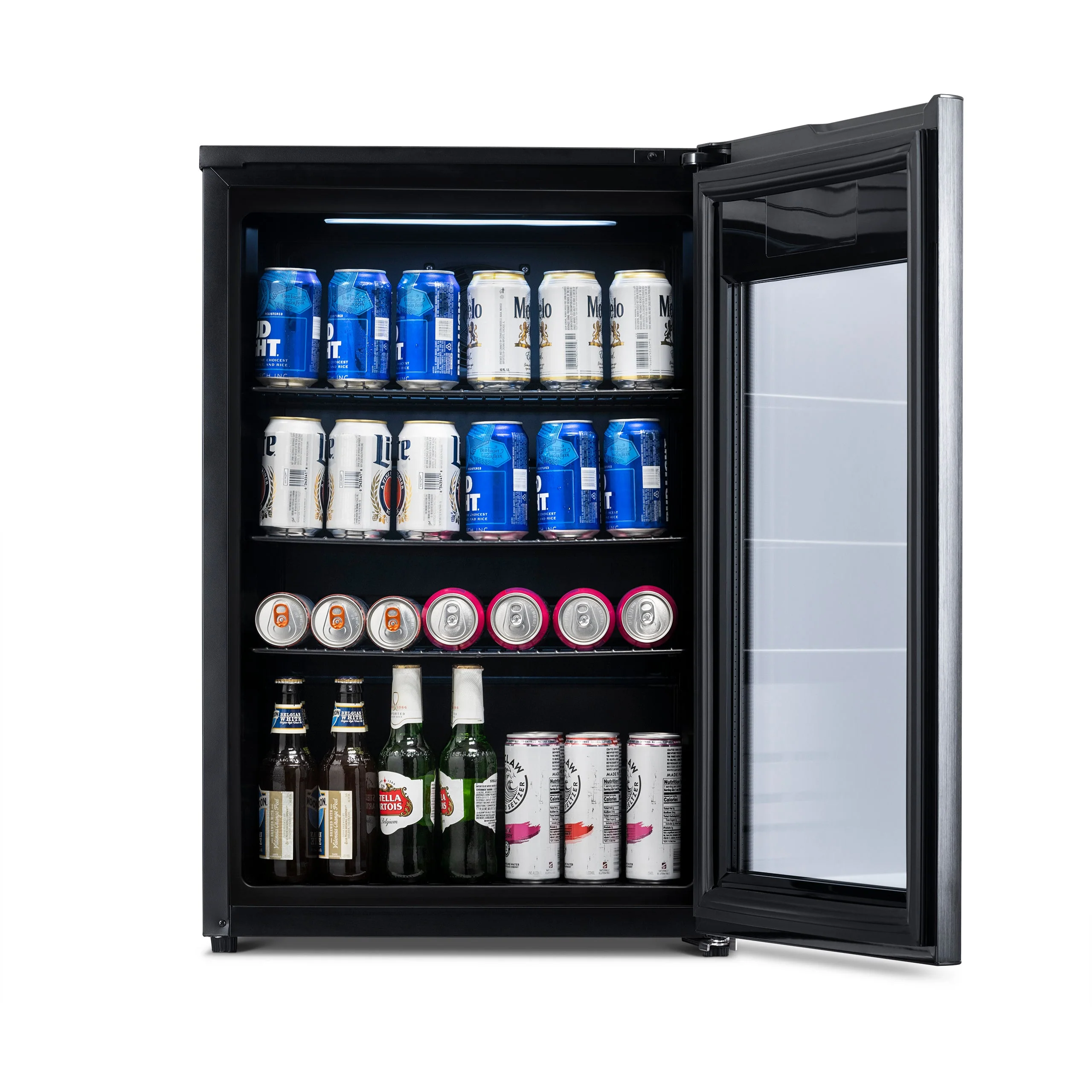 Newair 125-Can Freestanding Beer Froster in Black - 22.1
