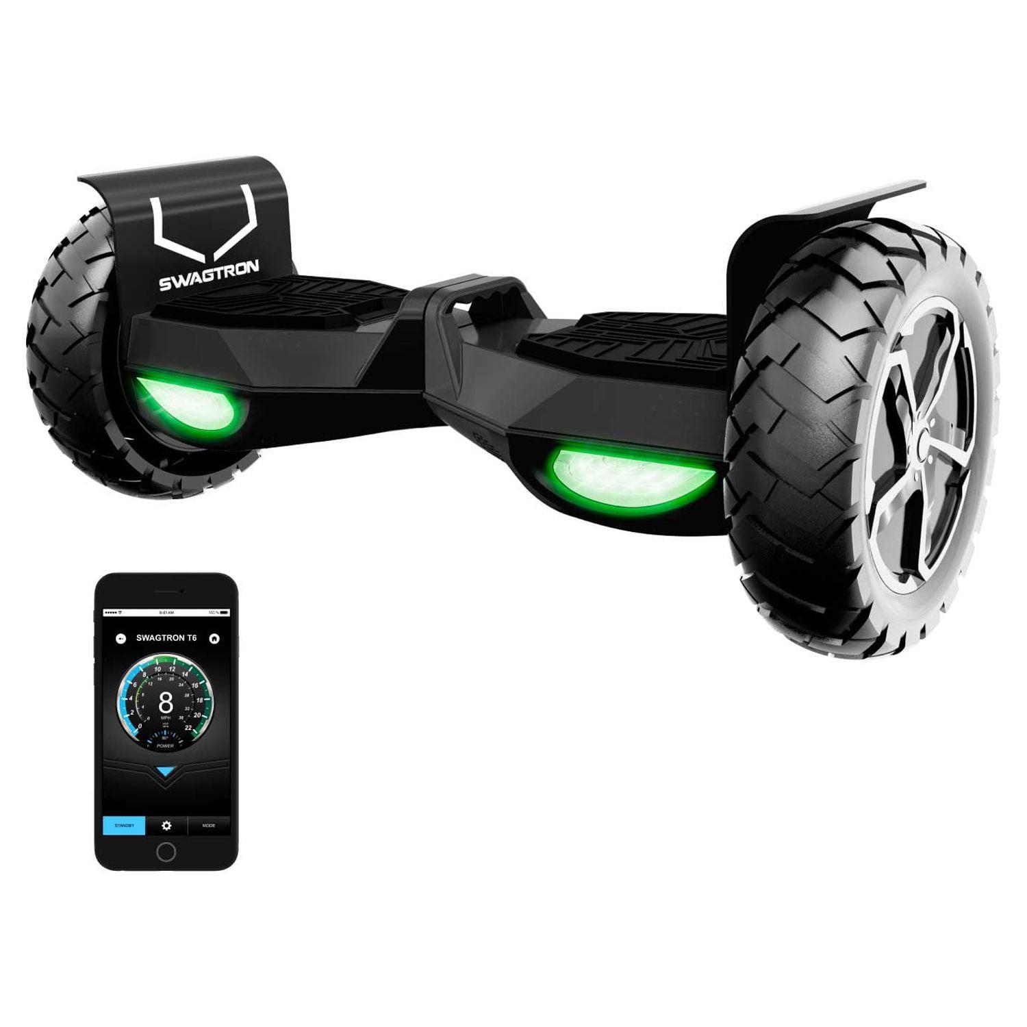 SWAGTRON Swagboard Outlaw Off - Road T6 - Handles Over 420 lb. up to 12 MPH. 10″ Rugged Tires