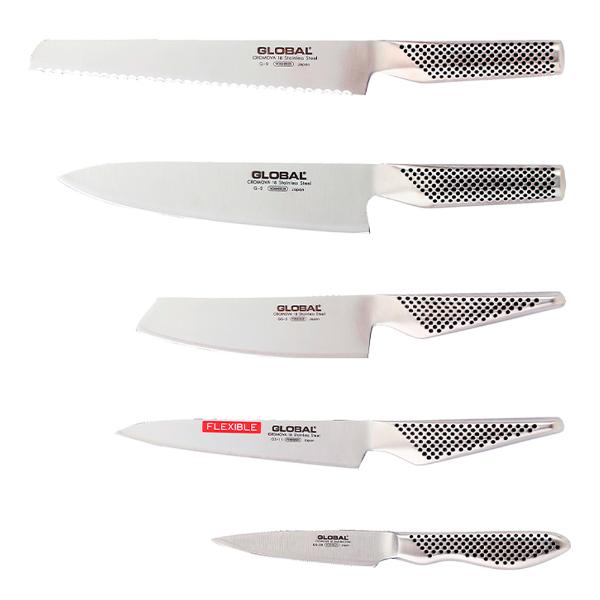 Classic knivsett 5 deler G-2/G-9/GS-5/GS-11/GS-38