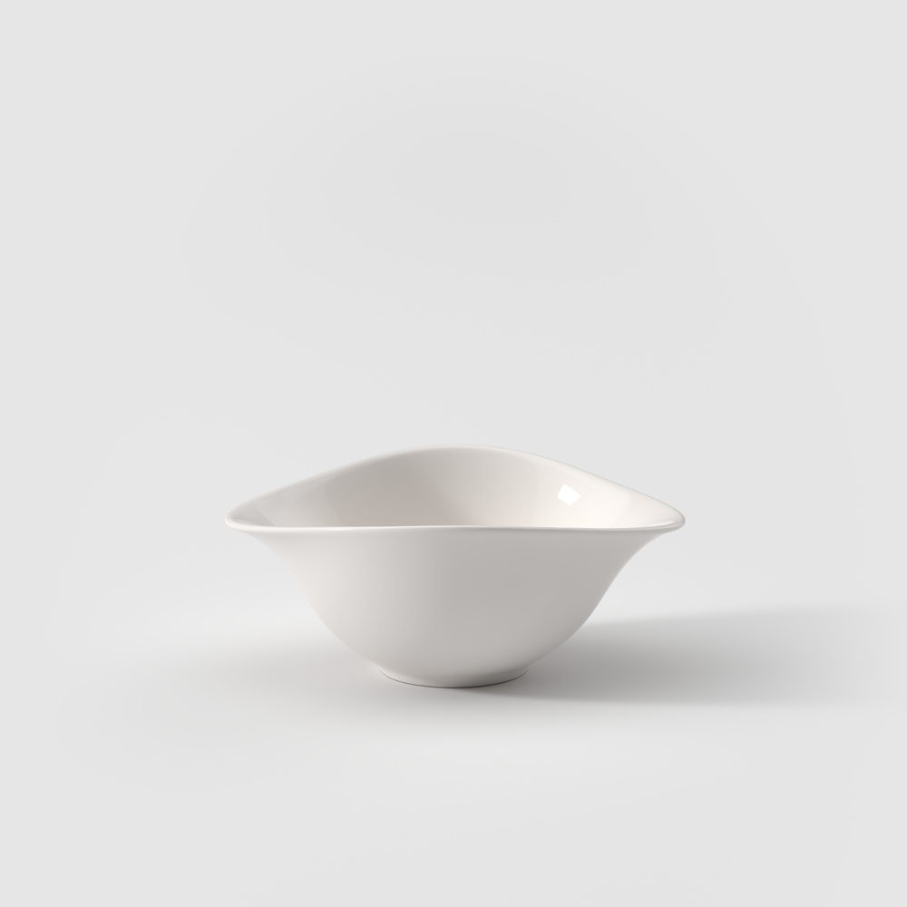 Vapiano Serving Bowl - White, 16.3 oz, Premium Porcelain