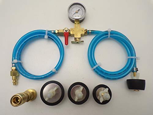 Kit de test de pression pour piscine ; Fuite de piscine ; Détecteur de fuites de piscine ; Détection de fuites de piscine ; Fuite de piscine ; Réparation de fuite