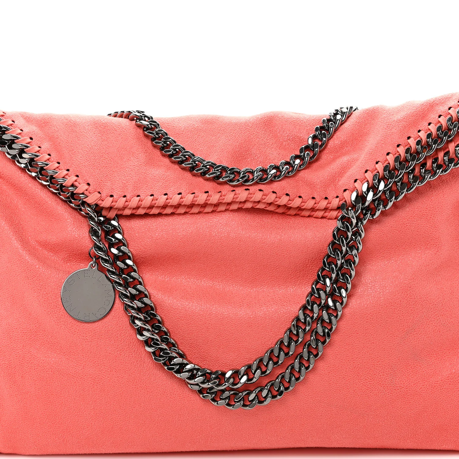 Shaggy Deer Small Falabella Tote Pink