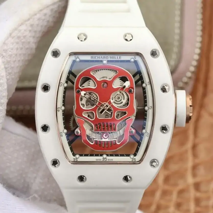 Richard Mille RM52-01 KV Factory Rubber Strap
