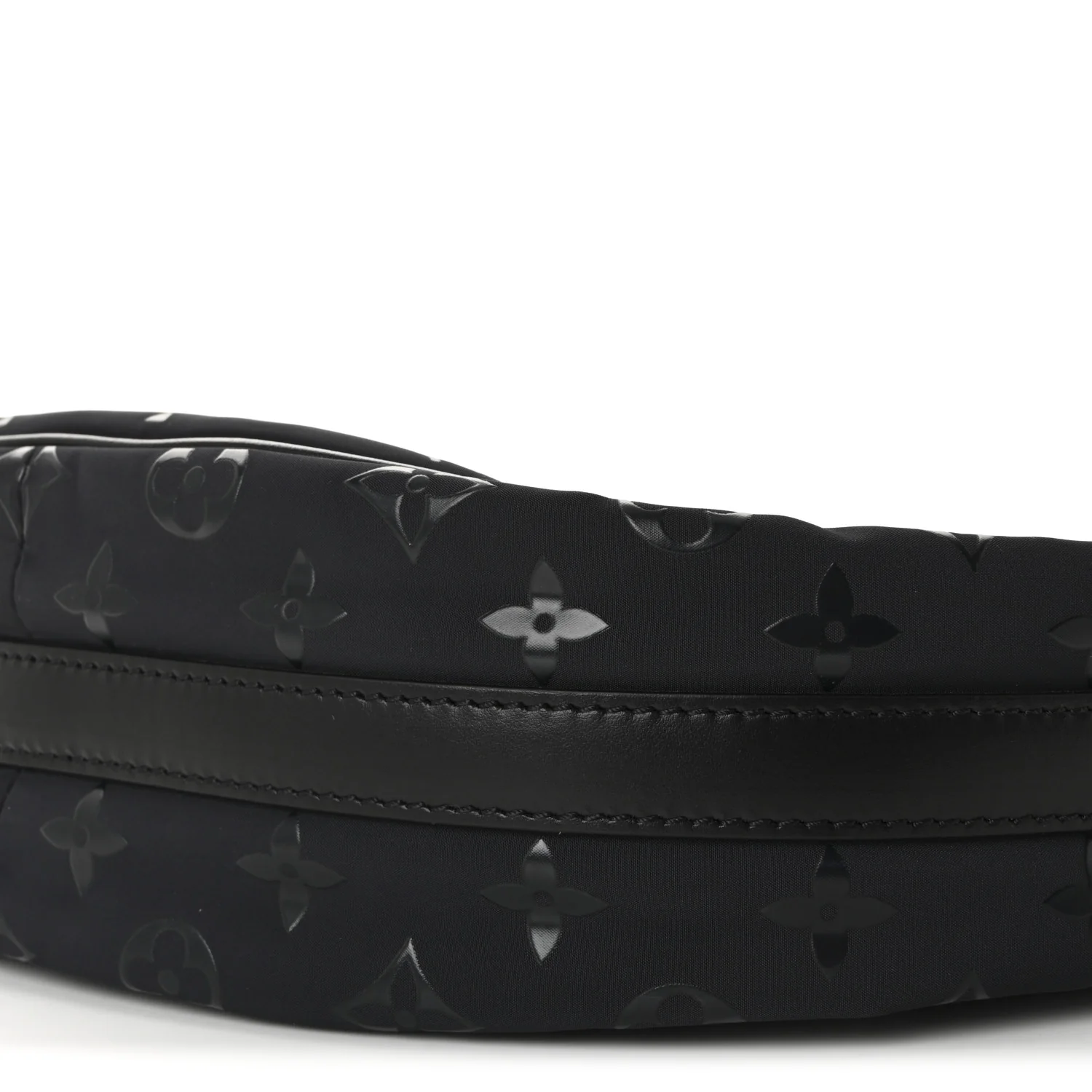 Nylon Monogram Loop Pocket Hobo Polar Night