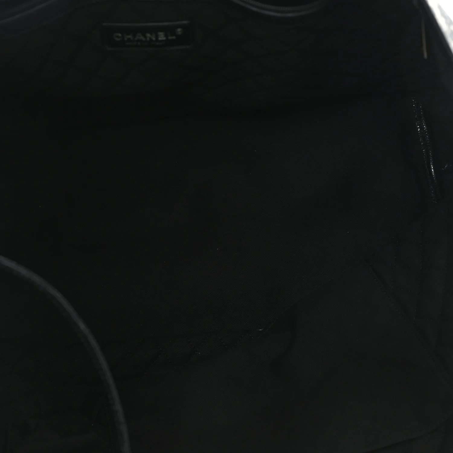 Coated Canvas Coco Small Tote Black