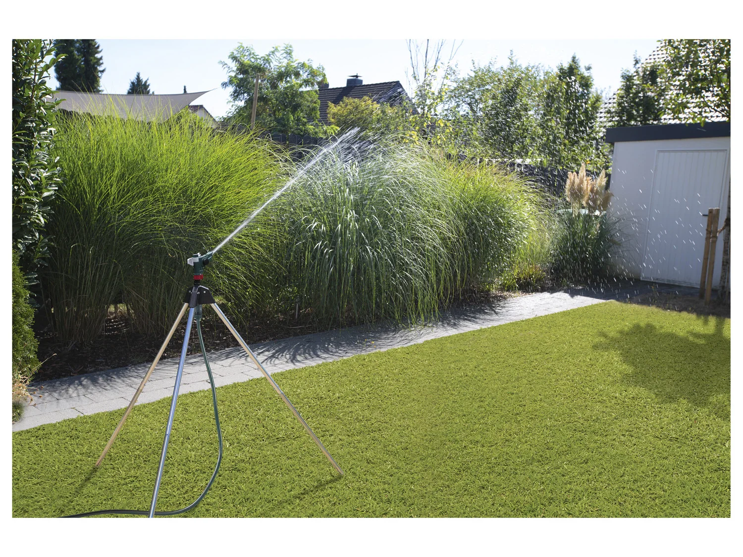 PARKSIDE Arroseur haute pression  impulsions sur trpied