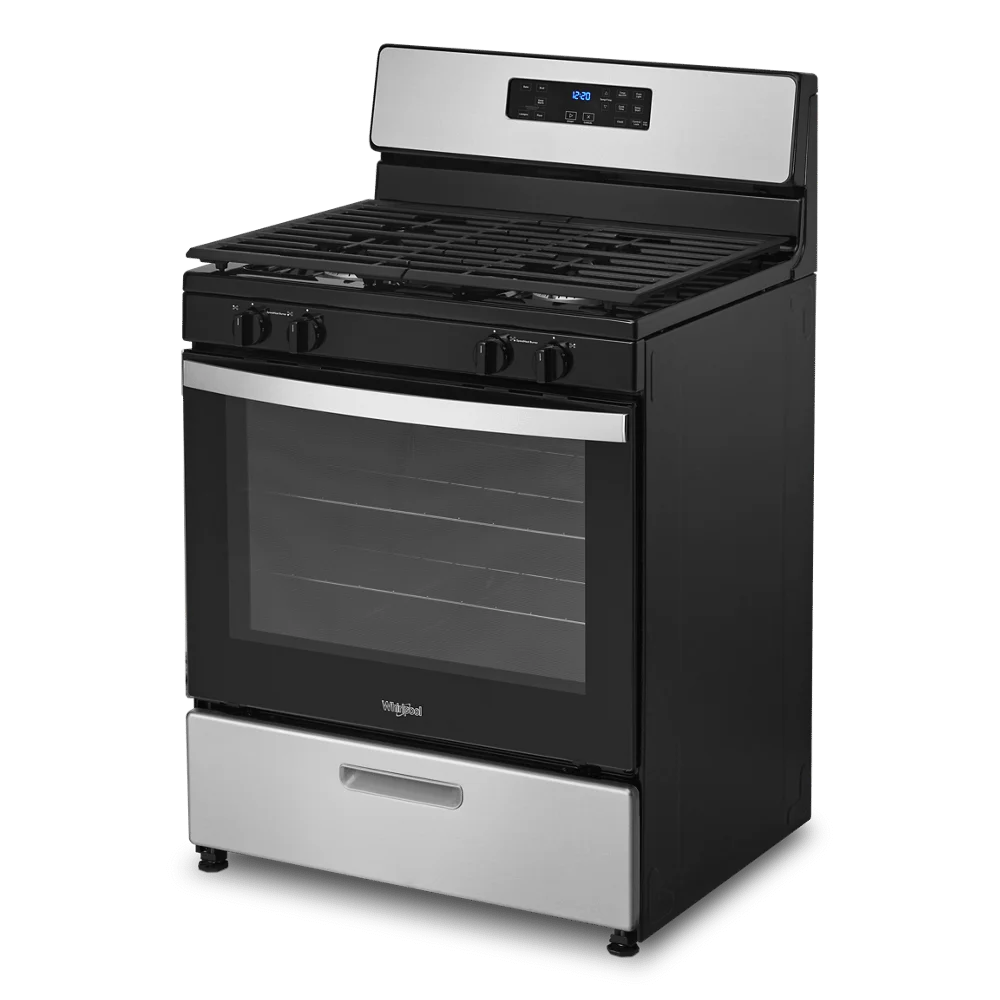 WFG320M0MS 30" FREE STANDING GAS RANGE Stainless Steel - Image 4