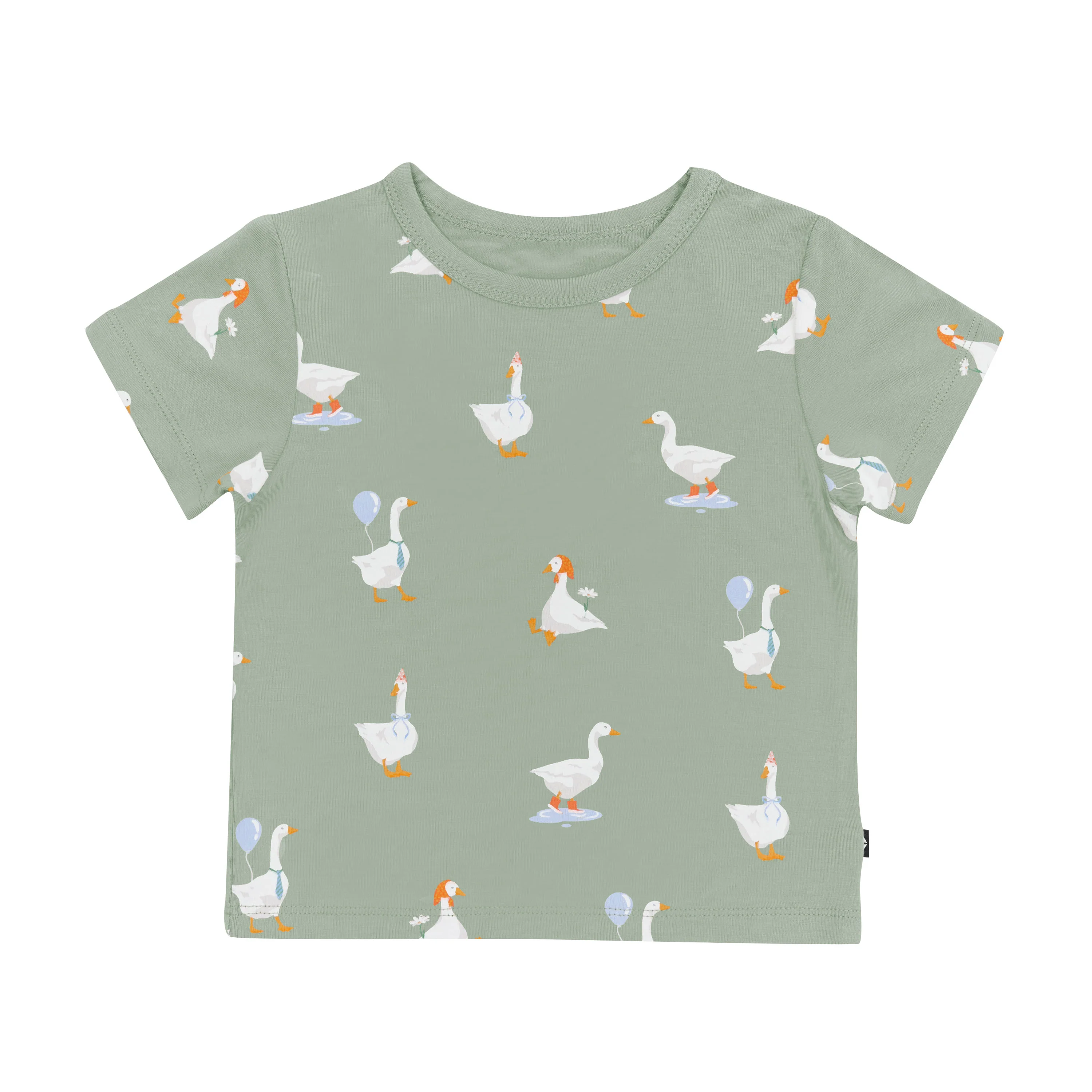 Toddler Basic Tee in Silly Goose