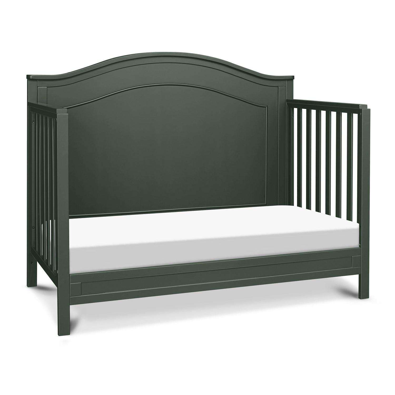 Charlie 4-in-1 Convertible Crib. Greenguard Gold Certified. Forest Green - Image 4