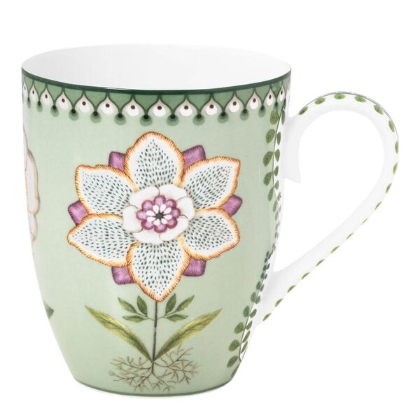 Lilly & Lotus krus stor 36,5 cl lysegrønn