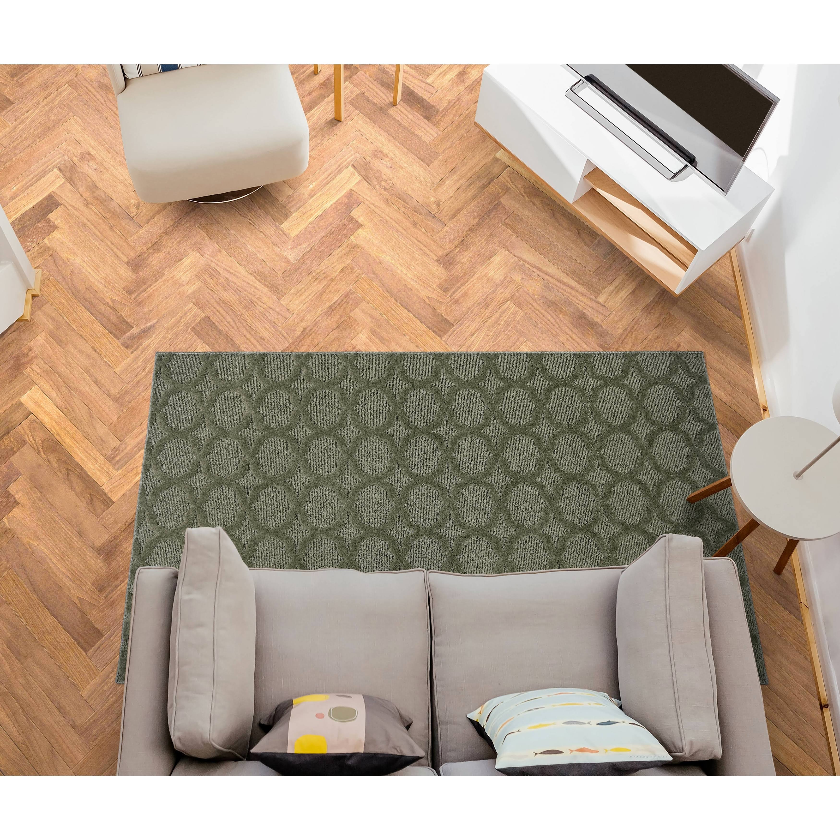 Garland Rug Sparta 5'x7' Area Rug Sage