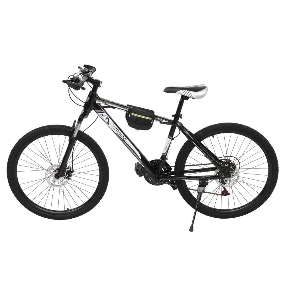 Campingsurvivals 26 inch Mountain Bike 21 Speed, for Adult and Youth, White/Black