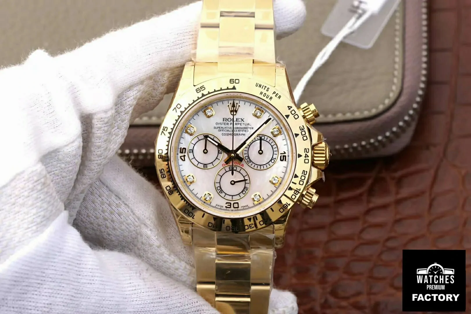 Rolex Daytona Cosmograph 116528-78598 JH Factory White Dial